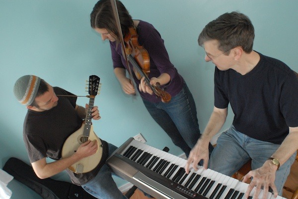 Megan, John, Charley at home
